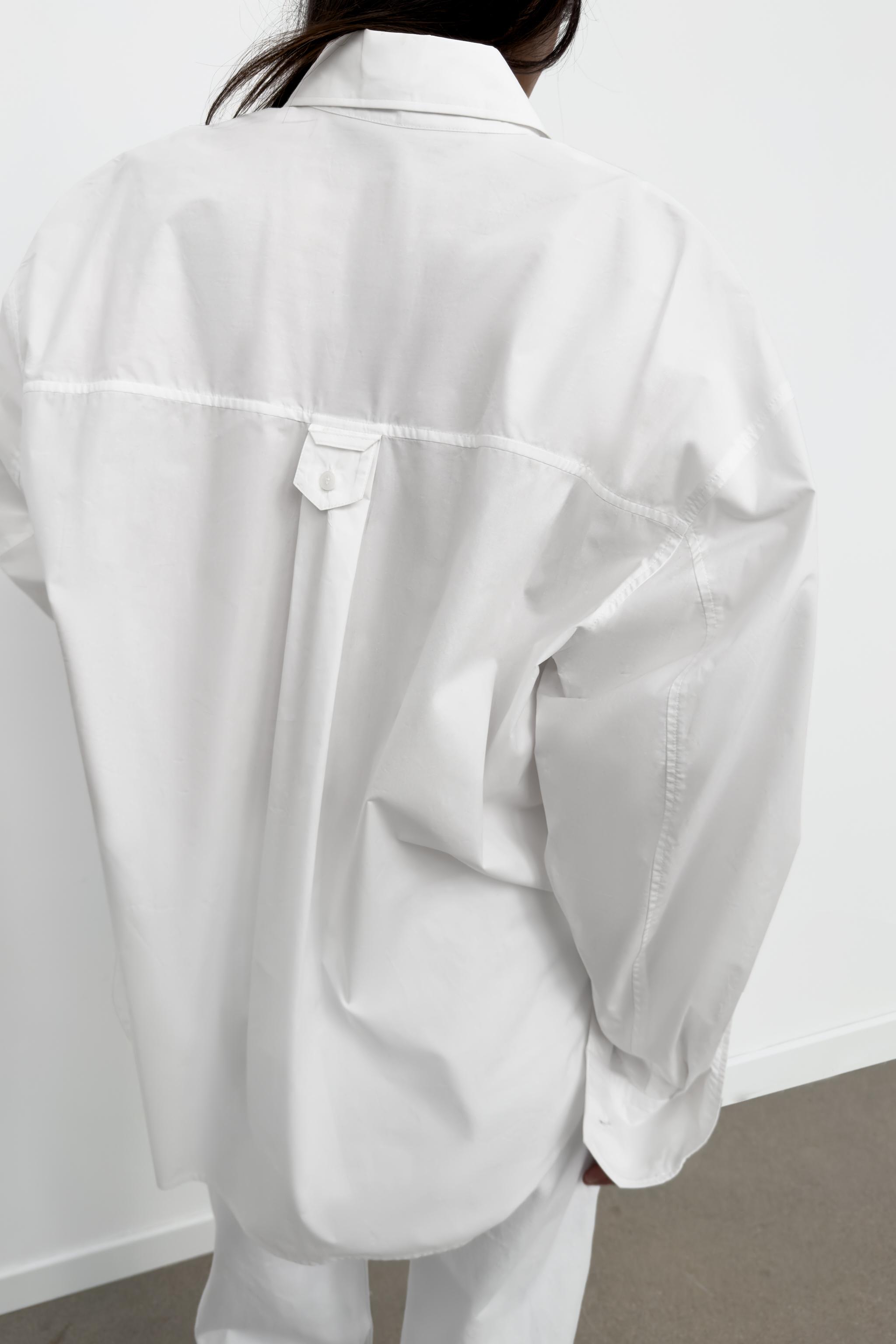 OVERSIZED POPLIN SHIRT